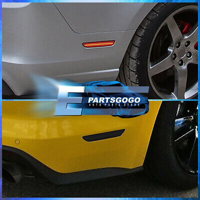 For 10-14 Ford Mustang Rear Red Led Bumper Side Markers  Aac Foto 2