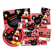 2x1 Kit Imprimible Mickey Mouse, Fiesta Infantil, Cumpleaños