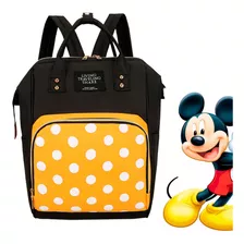 Mochila Maternal Disney Bolso Pañalera Multifuncional Bebe