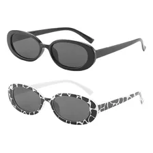 Gafas De Sol Ovaladas Con Forma De Ojo De Sol Estilo Vaca, 2