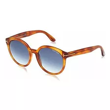  De Sol - Tom Ford Ft0503 53w Blond Havana Phillipa G