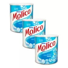 Kit C/3 Leite Em Pó Molico Desnatado Nestlé 280g