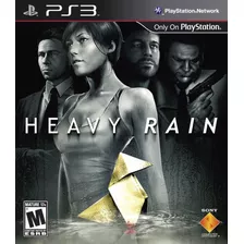 Jogo Heavy Rain Ps3 Playstation Ps3 Mídia Física Original