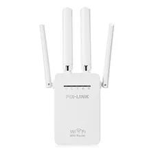 Repetidor Wifi Amplificador Sinal Extensor 4 Antenas Wireles