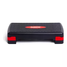 Mini Step Fitness Randers Arg-017 Ajustable Antideslizante Color Negro