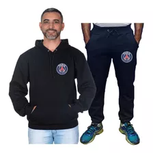 Conjunto Moletom Blusa E Calça De Frio Paris Saint Promoç