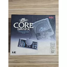 Console Pc Engine Core Grafx Completo Na Caixa Serial Bate