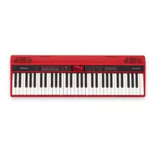 Teclado Sintetizador Roland Go Key 61 Teclas Rojo