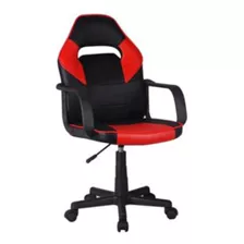 Silla Ejecutiva Gamer Roja Color Negro