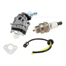 Carburador Roçadeira Super Tork 43/52/63cc + Mang + Vela