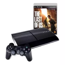 Sony Playstation 3 Super Slim 500gb The Last Of Us Cor Charcoal Black