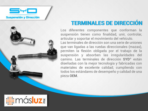 Kit Terminales Del Mitsubishi Lancer 08/16 Syd Azul Lnea Foto 5