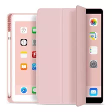 Carcasa Smart Case Para iPad 10.2 7/8/9 Gen. C Ranura Pencil