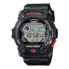 Reloj Casio G-shock G-7900 Para Caballero Color De La Correa Negro Color Del Bisel Negro Color Del Fondo Negro