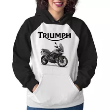 Moletom Feminino Moto Triumph Tiger 900 Gt