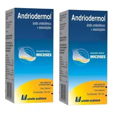 Kit 2 Andriodermol Antimicótico 50ml - União Química