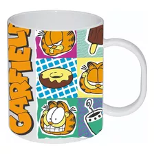 Tazón Mug Garfield Gato Perezoso 300 Ml Natural