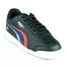 Tenis Puma Bmw Motorsport Mms Roma Ps Niños - 33998301 Negro