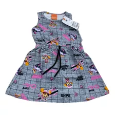 Vestido Patrulha Canina Skye Infantil Menina - Malwee Kids