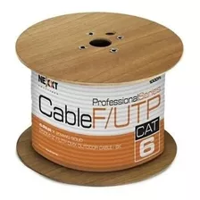 Rollo Cable Nexxt F/utp Cat 6 305m Para Exterior Certificado