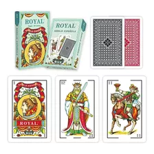 Pack 2 Naipes Español Rojo / Azul 40 Cartas Royal Basico