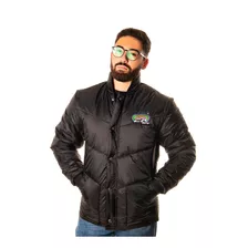 Jaqueta Masculina Califórnia Racing Tradicional Frio - Preto