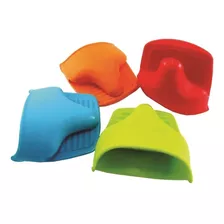 Manopla Agarradera Guante Silicona Para Horno Cocina Colores Color Al Azar