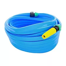 Mangueira Jardim Anti Torção 30 Metros Pvc Super Flexível Cor Azul