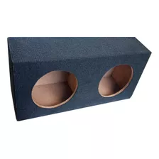 Cajón Tipo Maleta Para 2 Bocinas 6 1/2 Negro 