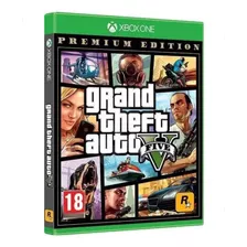 Jogo Gta Grand Theft Auto V Edição Premium X-box