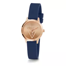 Reloj Guess Gw0453l1 Lolita Quartz Mujer Color De La Correa Azul Color Del Bisel Azul