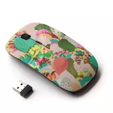 Koolmouse [mouse/raton Inalámbrico Óptico 2.4g] [cactus Pain