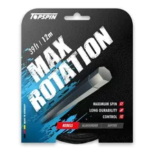 Corda Topspin Max Rotation Copolimero Preta - Set Uni. C/12m