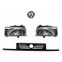 Faros Jetta A3 93 94 95 96 97 98 Con Parrilla Y Emblema