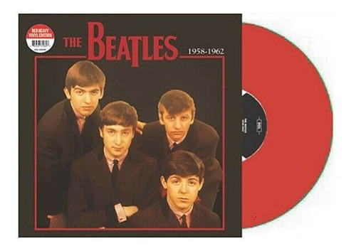 Lp Vinil The Beatles 1958 1962 180g Red Lacrado Abbey Road