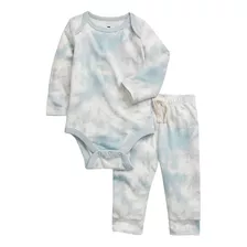 Gap Baby Boys Bodysuit Outfit Set Sail Blue 3-6m