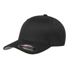 Gorra De Sarga Peinada Lanuda Flexfit 6277 ? Negro