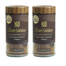 2 Cafe Liofilizado Juan Valdez 190 G X 2 - Kg A $125