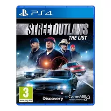 Jogo Street Outlaws: The List Ps4 Europeu Lacrado