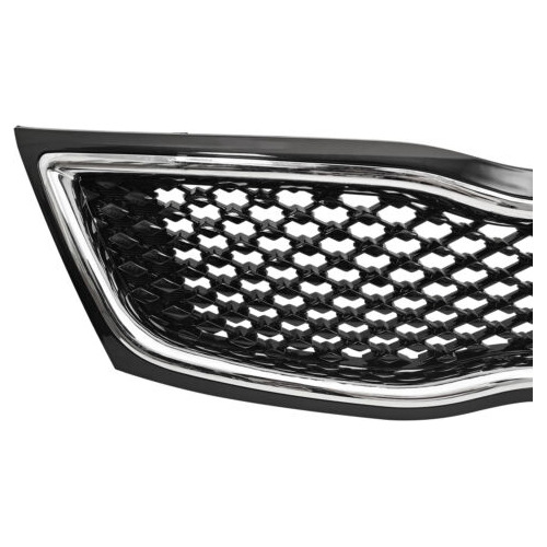 For 2014 2015 Kia Optima Front Upper Bumper Chrome Grill Rrx Foto 6