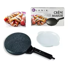 Panquequera Blanik Electrica Crepes 800w Antiadherente +bowl