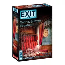 Exit Morte No Expresso Oriente - Jogo De Tabuleiro Devir