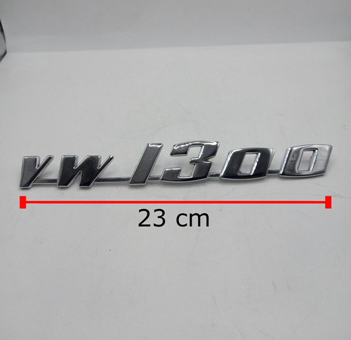 Emblema 1300cc Volkswagen Sedn Tapa De Motor Vocho Foto 5