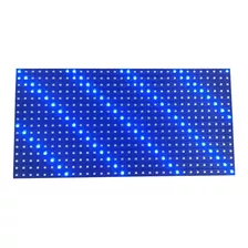 10x Modulo Painel Led P10 Azul 32x16cm Externo Smd K2990