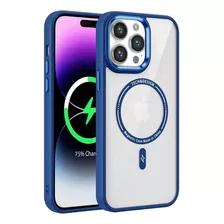 Carcasa Magnetic Tpu Para iPhone 15 / Plus / Pro / Pro Max