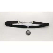 Choker Gargantilla Luna Goth Dark Gotico Pastel Goth