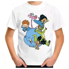 Camiseta Infantil Meu Amigãozão Personagens Yuri Lili Matt 2