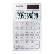 Casio 14396 Calculadora Bolsillo Sl-1000tw-we Color Blanco