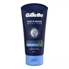 Creme De Barbear Corpo E Rosto Gillette Bisnaga 150ml