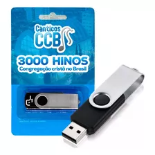 Pendrive C/ 3000 Hinos Ccb + Hinário Cifrado P/ Violão